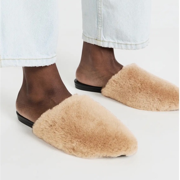 Jenni Kayne Shearling Slippers - Picture 3 of 6